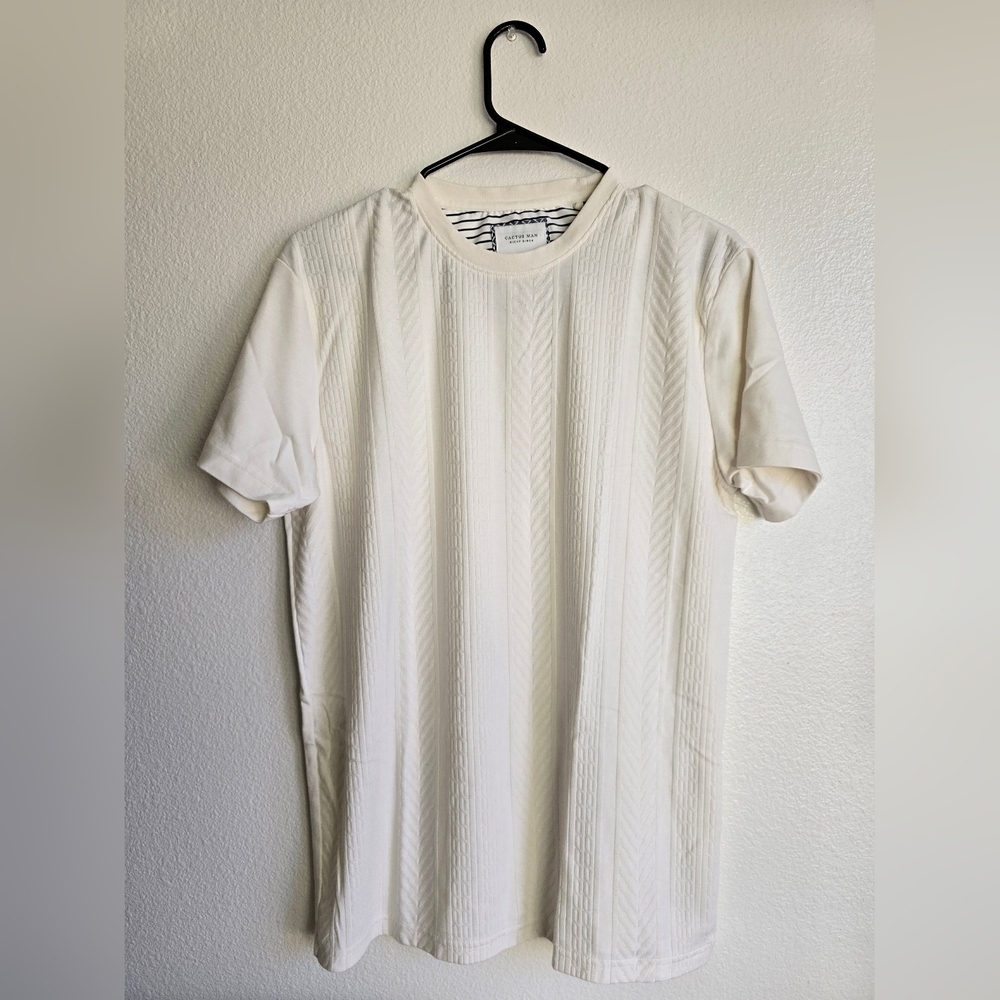 Cactus White Men's Shirt